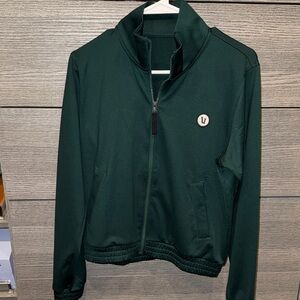 Vuori Dark Green Bomber Jacket